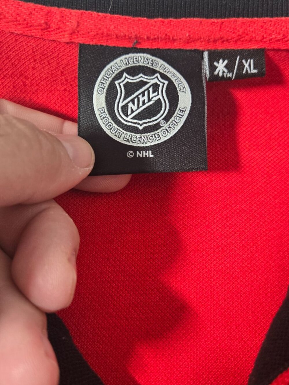 Ottawa Senators NHL Official Licensed Embroidered Polo Shirt Red Black Men's XL - Picture 6 of 13